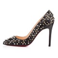 Christian Louboutin Pigalle spikes 100mm Special Occasion Black