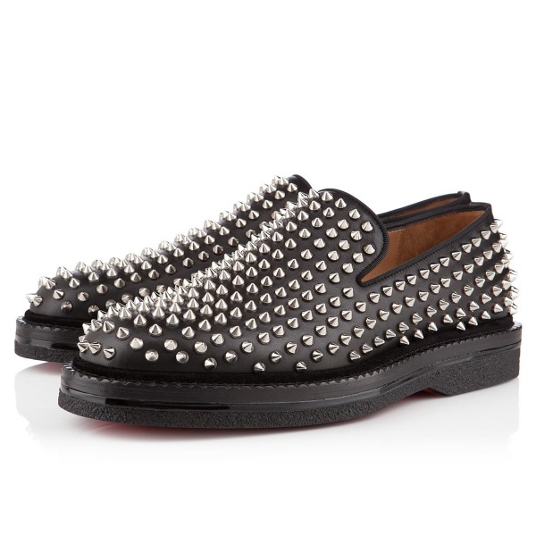 Christian Louboutin Fred Au 14 Loafers Black/Silver