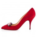 Christian Louboutin So Audrey 80mm Pumps Red