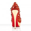Christian Louboutin Very Mix 140mm Peep Toe Pumps Red